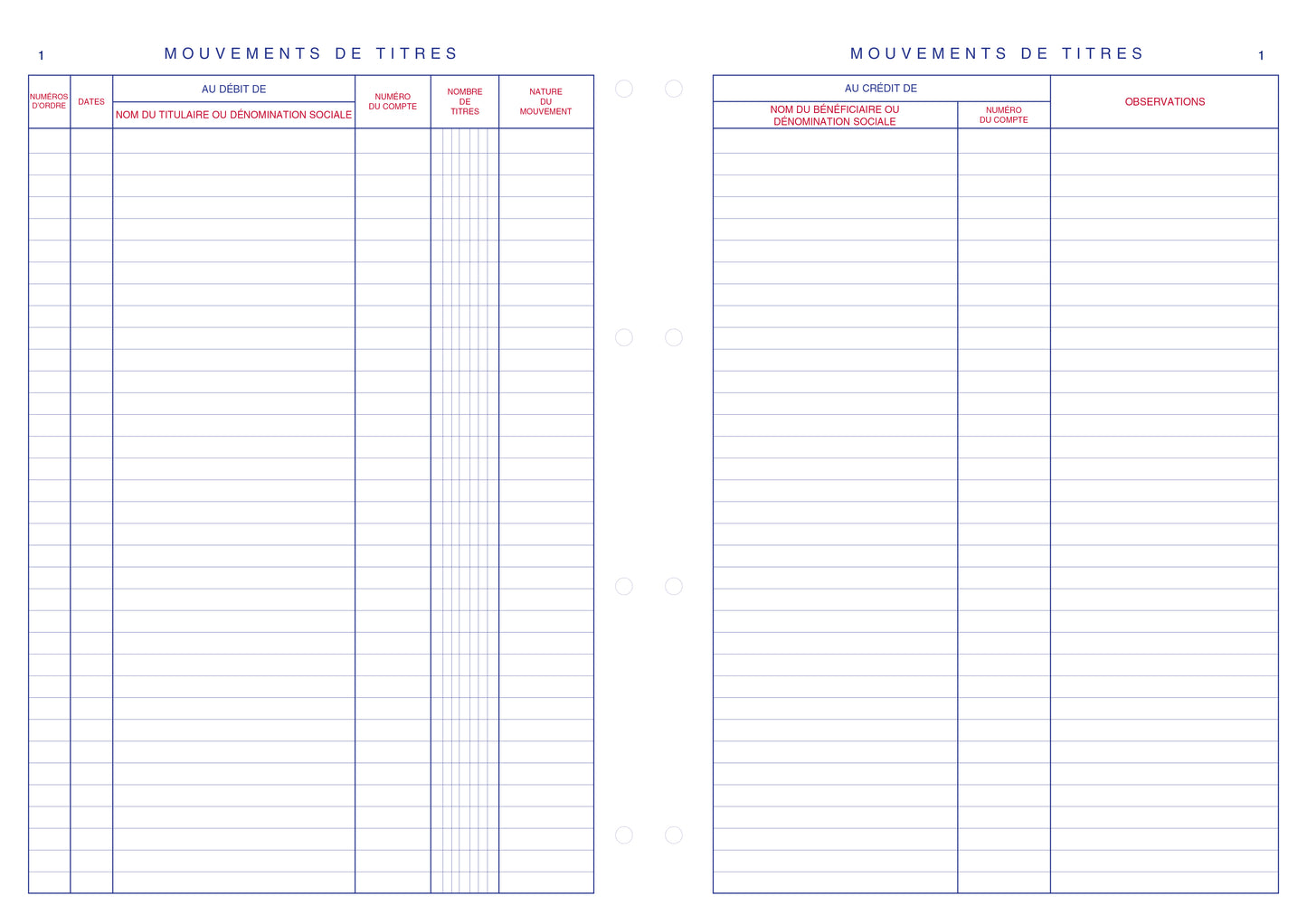 Recharges 3 en 1 avec 50 feuillets Assemblées Générales - Ref : 11024