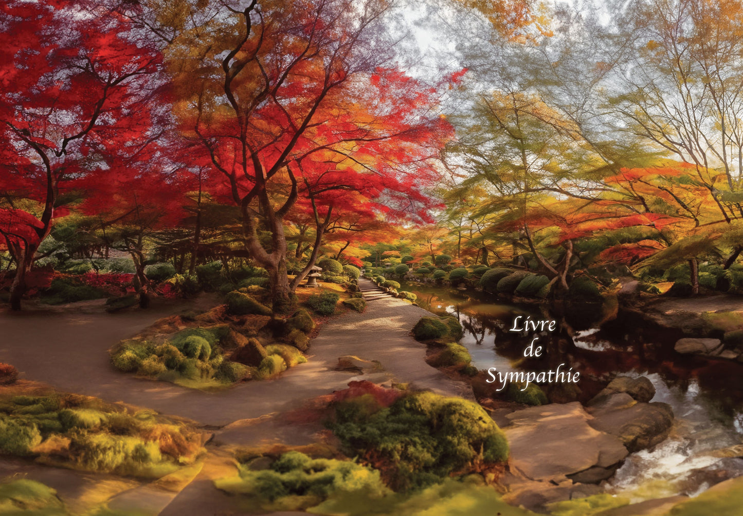 Livre de sympathie " rivière" - Ref: 12176