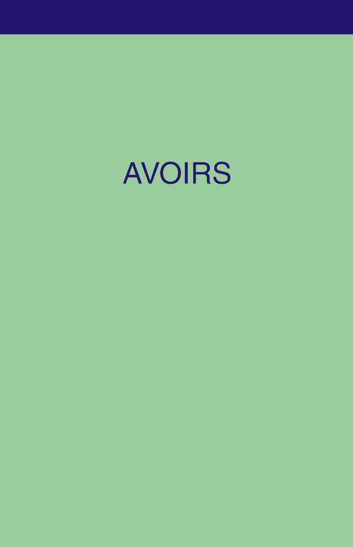 Ref: 2154 - Carnet "Avoir" - 100 x 155 - 50 dupli - vendu par 10