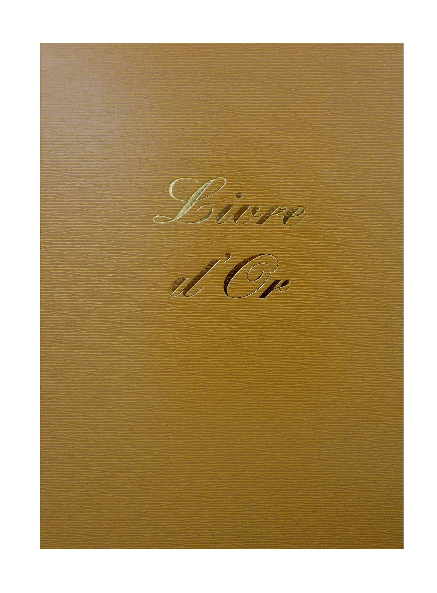 Livre d'Or Jaune - Ref: 54003