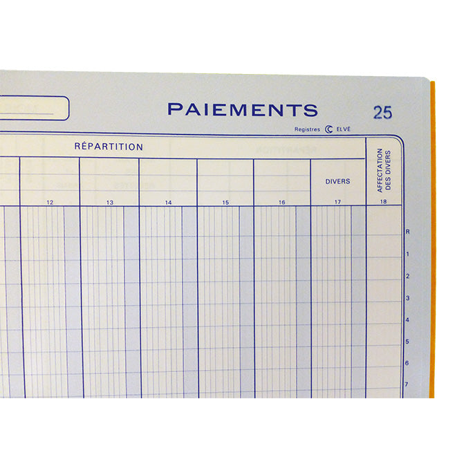 Ref: 93221 - Piqûre "Caisse ou Banque" - 320 x 250 - 100 pages - x5