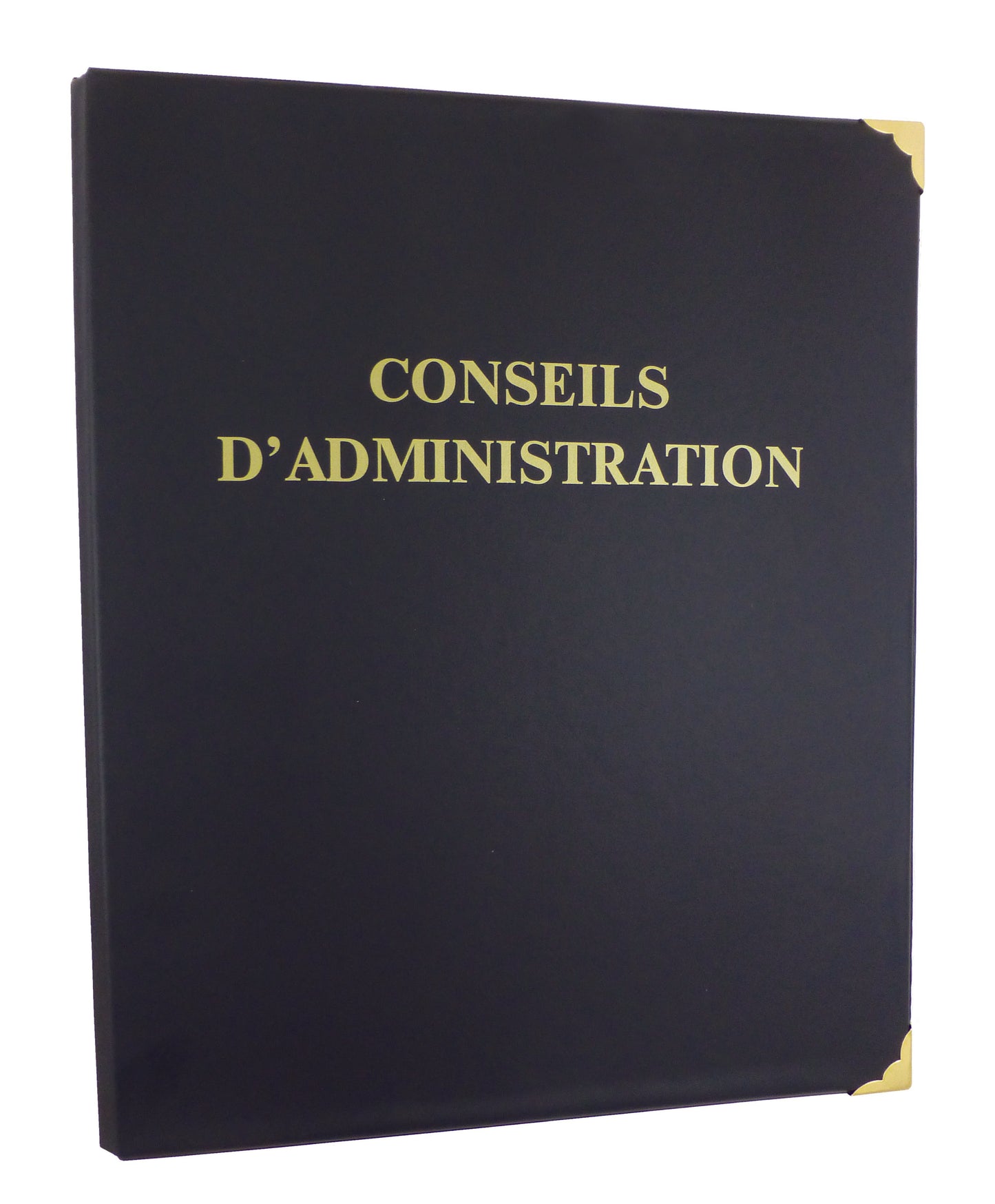 Reliure juridique avec coins or "Conseils d'Administration" - Ref: D57