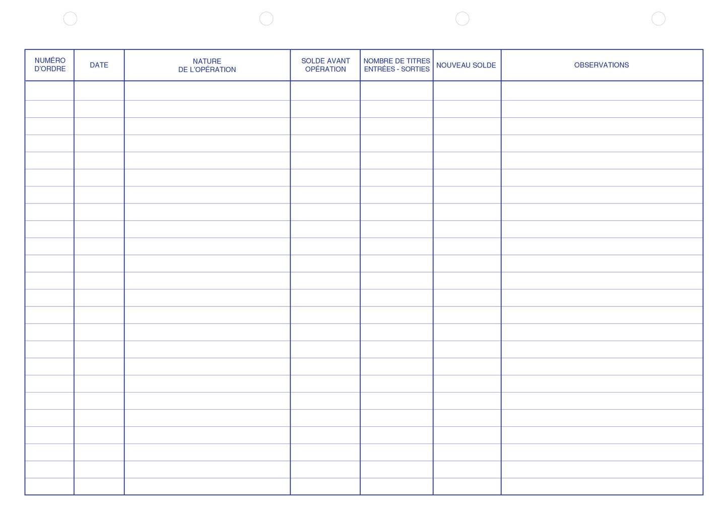 Recharges 3 en 1 avec 50 feuillets Assemblées Générales - Ref : 11024