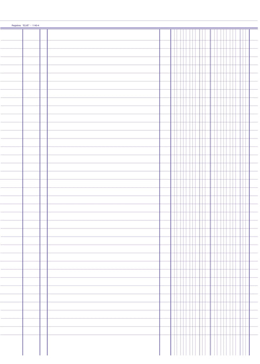 Ref: 11404 - Recharge de 100 feuillets format A4 impression journal