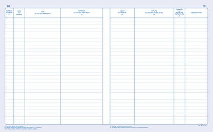 Registre Mandat transaction immeuble & fonds de commerce - Ref: 1410