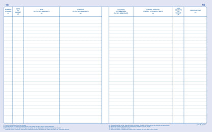 Registre Mandat gestion immobilière - Ref: 1411