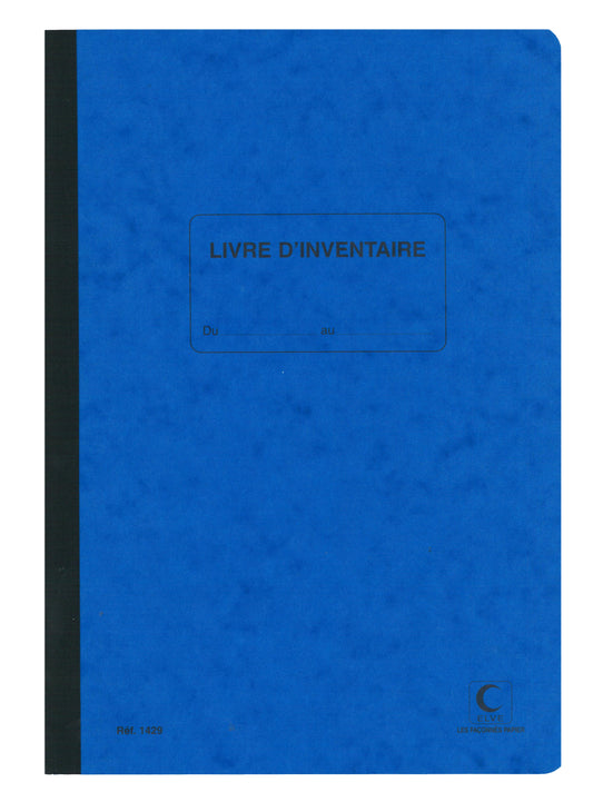 Livre d'inventaire - Ref : 1429