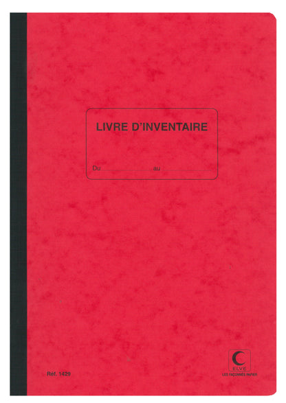 Livre d'inventaire - Ref : 1429