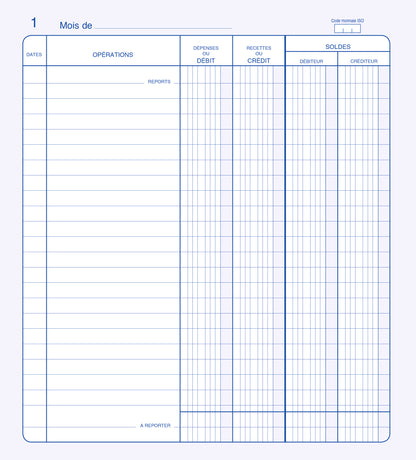 Piqûre Position de compte - Ref: 1439
