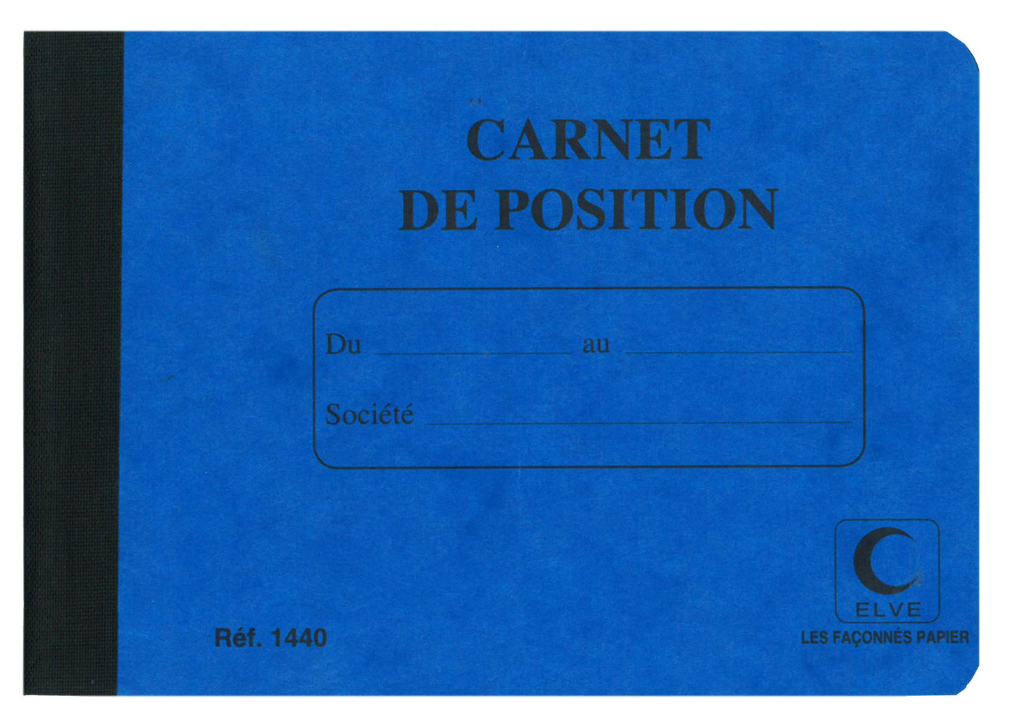 Carnet de position - Vendu par 4 - Ref : 1440