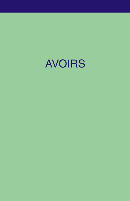 Ref: 2154 - Carnet "Avoir" - 100 x 155 - 50 dupli - vendu par 10