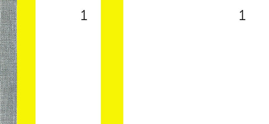 Ref: 243 - Lot de 10 blocs vendeurs couleur jaune numérotés - 60x135 - 100 feuillets -