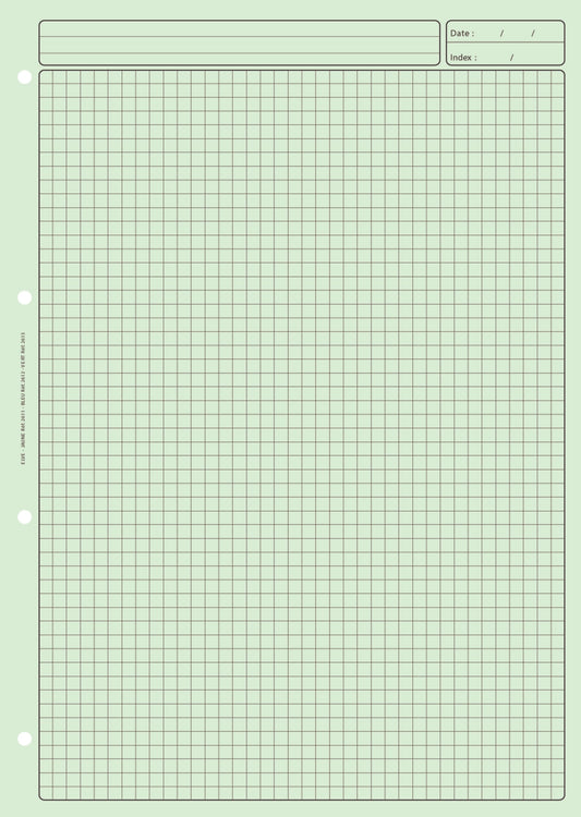 Bloc d'écriture quadrillé - Ref : 2613