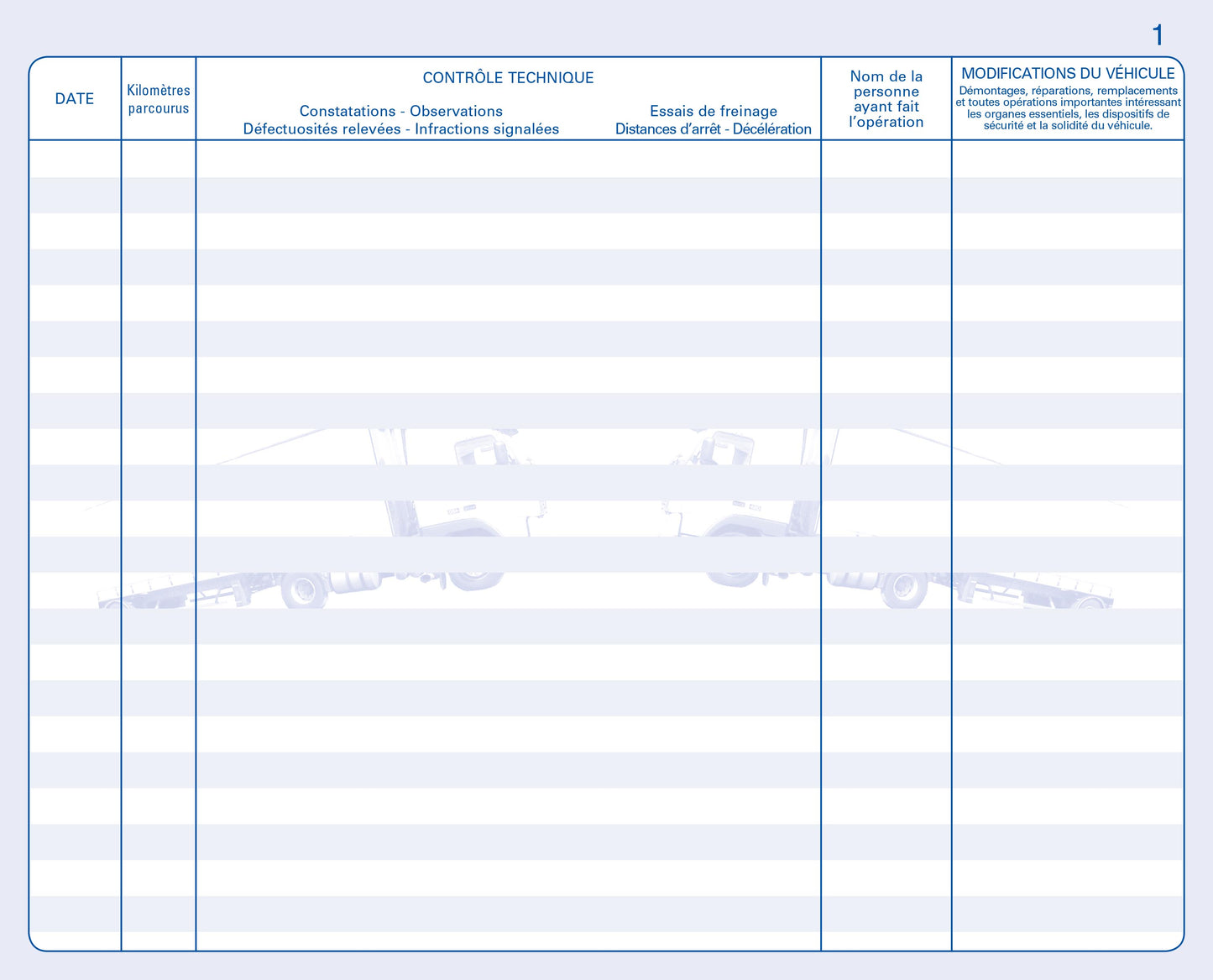 Carnet entretien de véhicule - protège-cahier cristal - Ref : 28