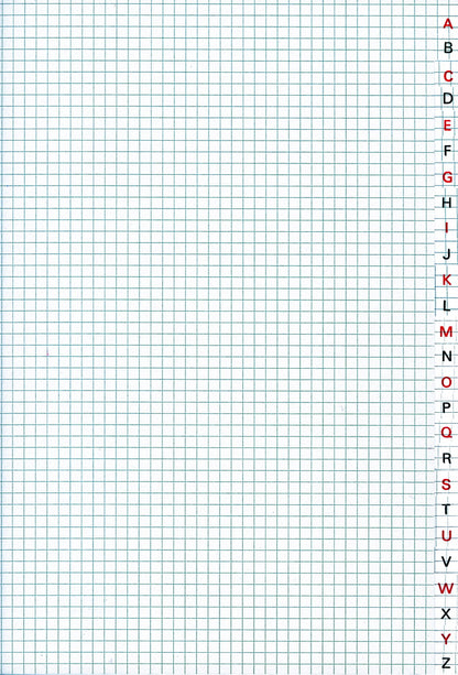 Piqûre quadrillé 5*5 répertoire - Ref: 41651