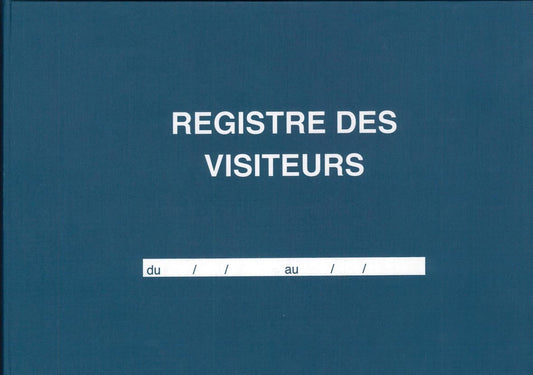 Ref: 43001 - Registre des visiteurs 210x297 96 pages