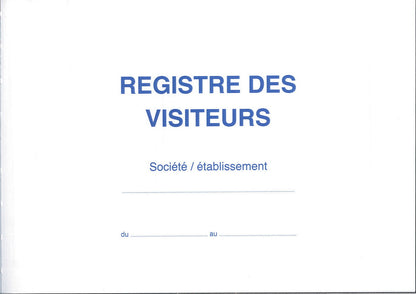 Ref: 43001 - Registre des visiteurs 210x297 96 pages