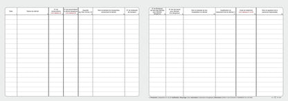 Ref: 46008 - Registre des déchets sortants 210x297 -108 pages