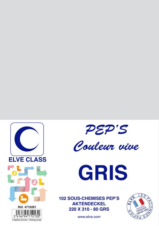 102 Sous-chemises Pep's Gris  - Ref: 4710281