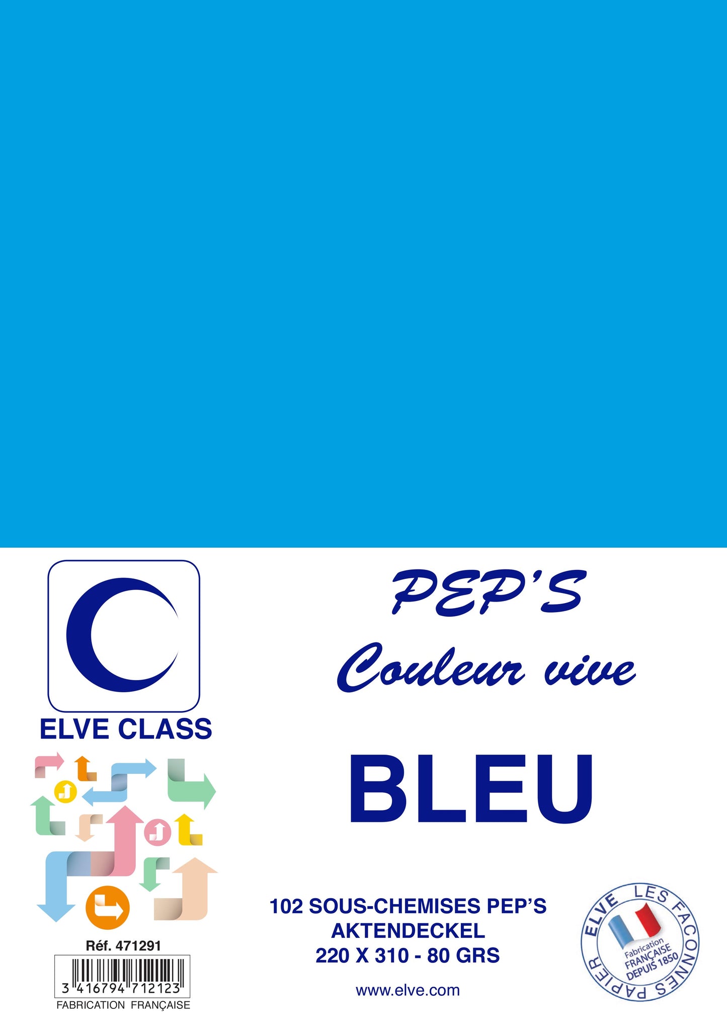 102 Sous-chemises Pep's Bleu  - Ref: 471291