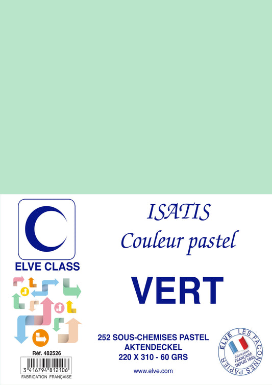 252 Sous Chemises  Isatis vert - Ref : 482526