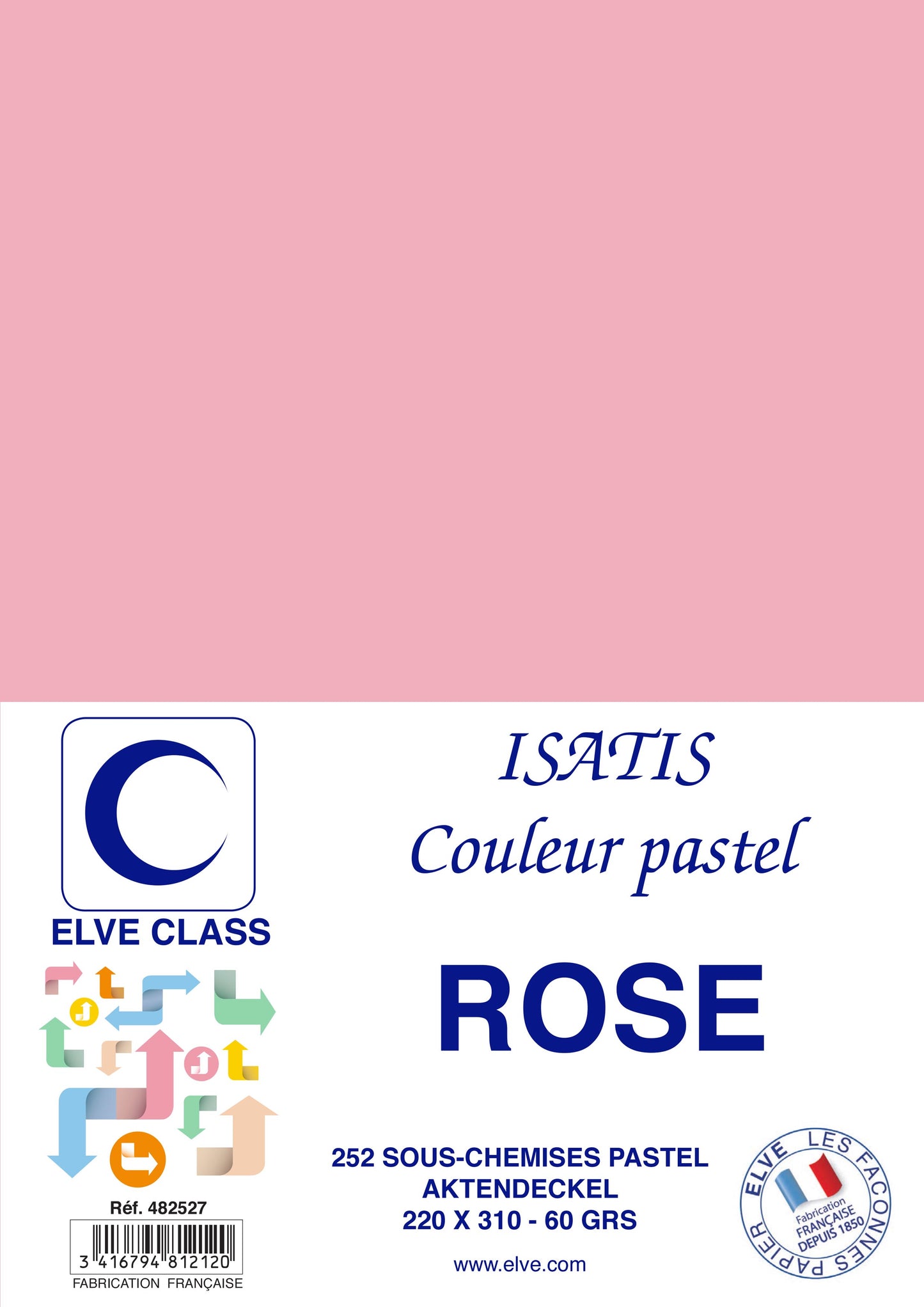 252 Sous-chemises Isatis Rose - Ref : 482527