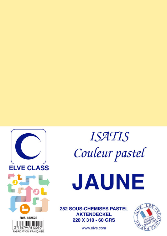 252 Sous-chemises Isatis Jaune - Ref: 482528