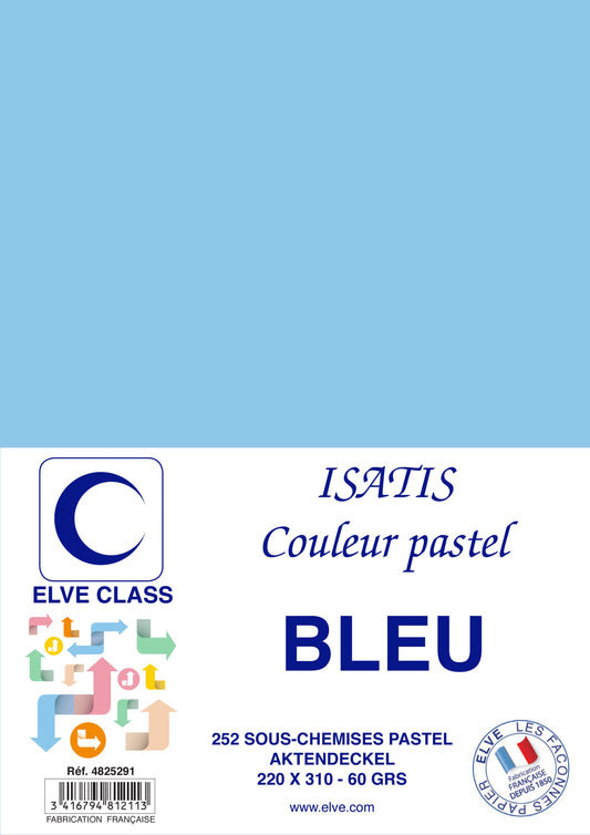 252 Sous-chemises Isatis Bleu - Ref: 4825291