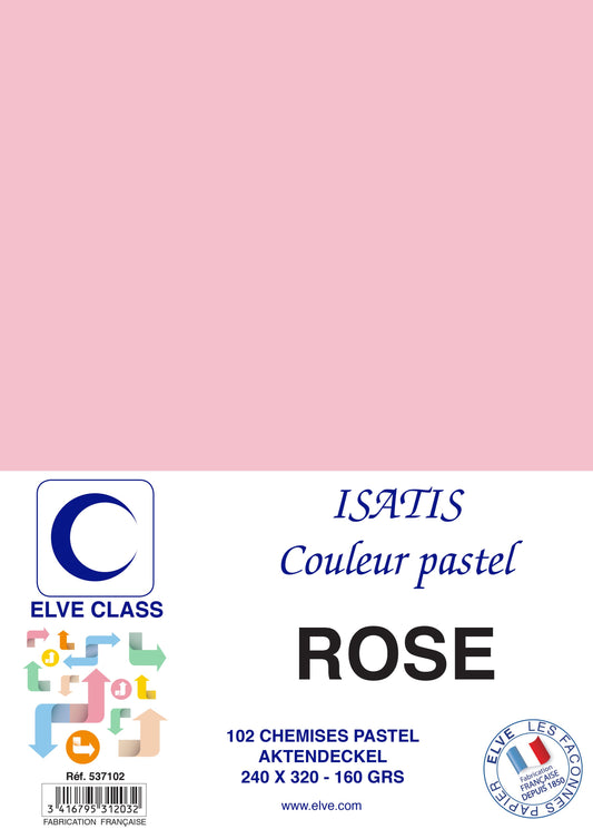 102 Chemises Isatis Rose recyclé - Ref: 537102
