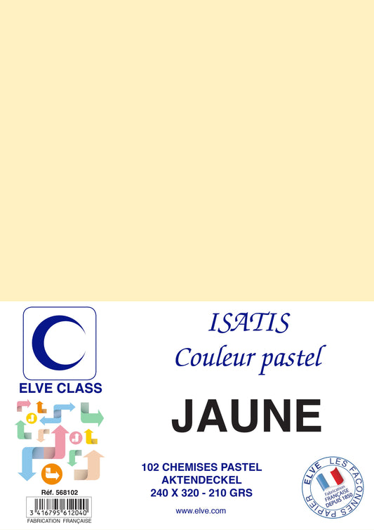 102 Chemises Isatis Jaune  - Ref: 568102