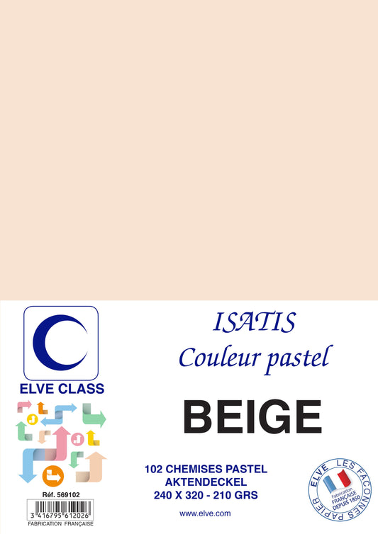 102 Chemises Isatis Beige - Ref: 569102