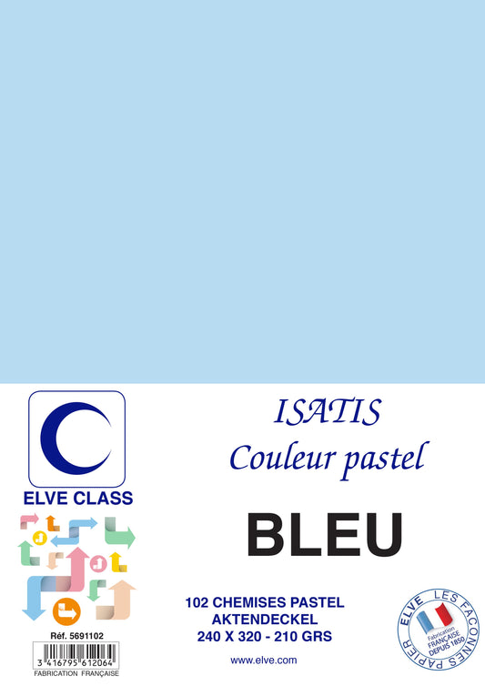102 Chemises Isatis Bleu - Ref: 5691102