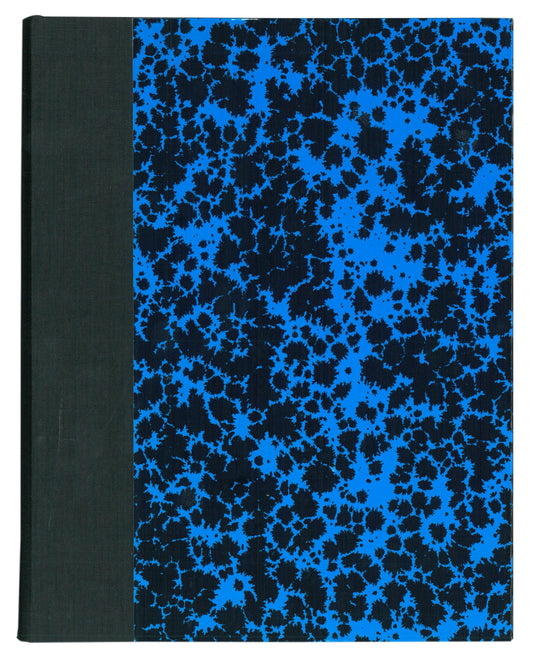 Ref: 61032 - Registre marbré Annonay quadrillé 5x5 non numéroté - 230 x 180 - 200 pages