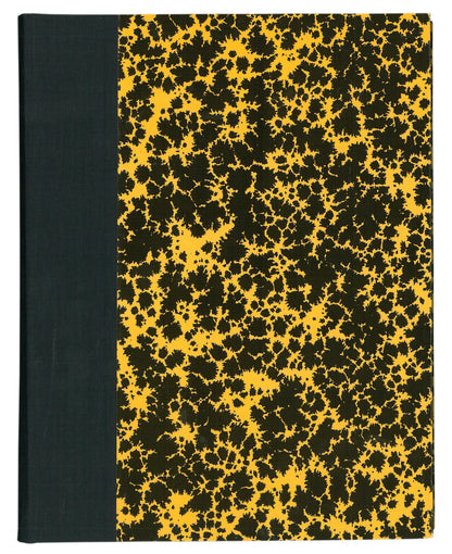 Ref: 61032 - Registre marbré Annonay quadrillé 5x5 non numéroté - 230 x 180 - 200 pages