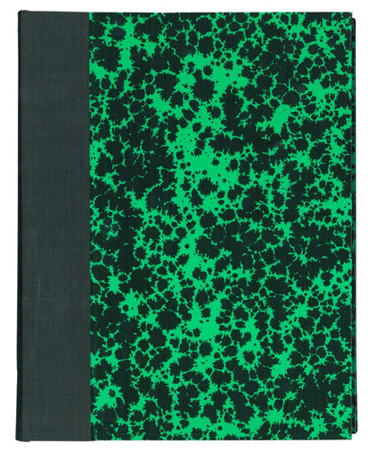 Ref: 61032 - Registre marbré Annonay quadrillé 5x5 non numéroté - 230 x 180 - 200 pages
