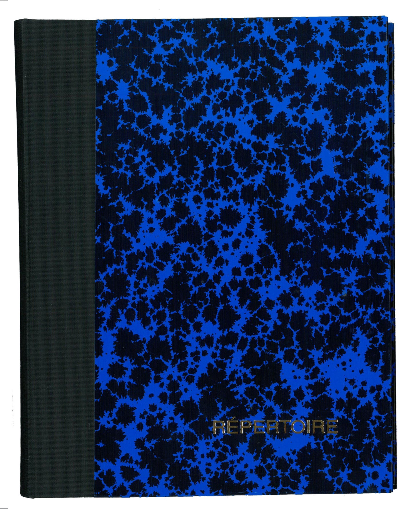 Ref: 61052 - Registre marbré Annonay Journal  230x180 200 pages - non foliotées