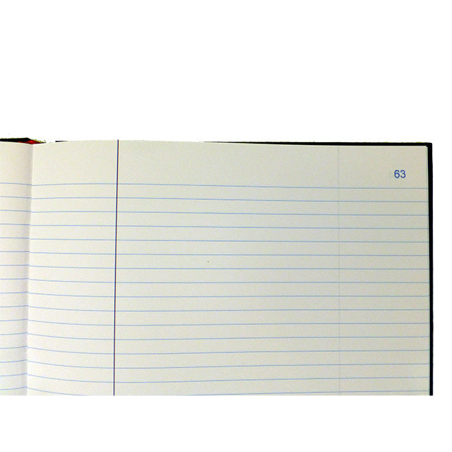Ref: 71013 - Registre travers avec marge numéroté - 297 x 210 - 300 pages