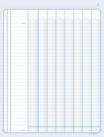 Piqûre tête paresseuse "8 colonnes par page"- Ref : 183081