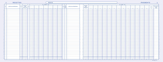 Ref: 94141 - Piqûre "Caisse" - 250 x 320 - 100 pages