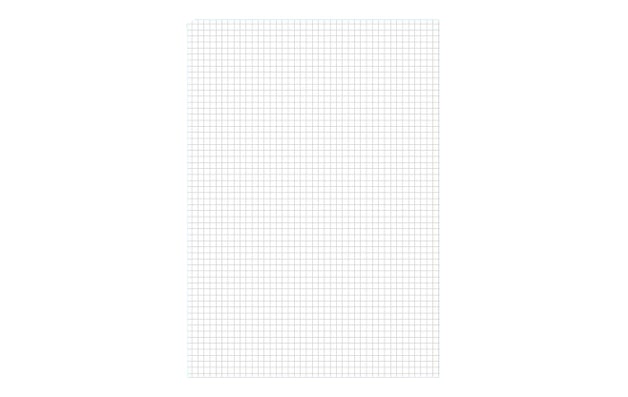 Ref: B10513 - Fiches Bristol Blanc 105x148 quadrillées 5*5 (100 fiches)