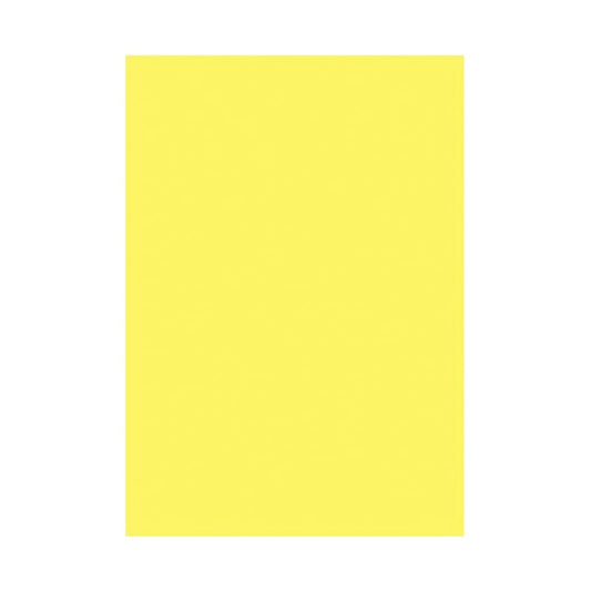 Ref: B125J - Fiches Bristol Jaune 125x200 - (100 fiches)
