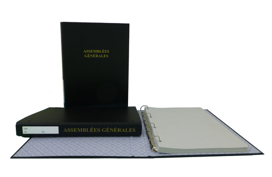 Reliure juridique "Assemblées Générales" - Ref : D70
