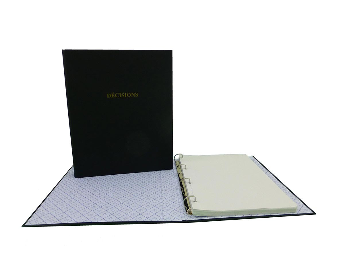 Reliure juridique "Décisions"- Ref : D72