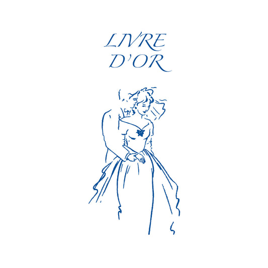 Livre d'Or Mariage Bleu - Ref : 5509