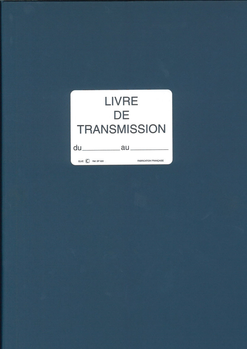 Registre  "Livre de transmission" - Ref: SP620