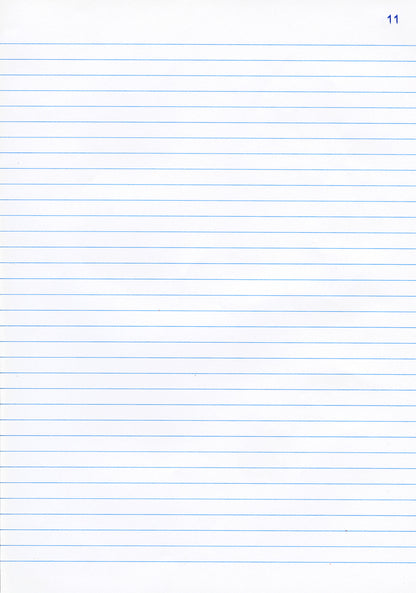 Registre travers numéroté - vendu par 2- Réf : A44321