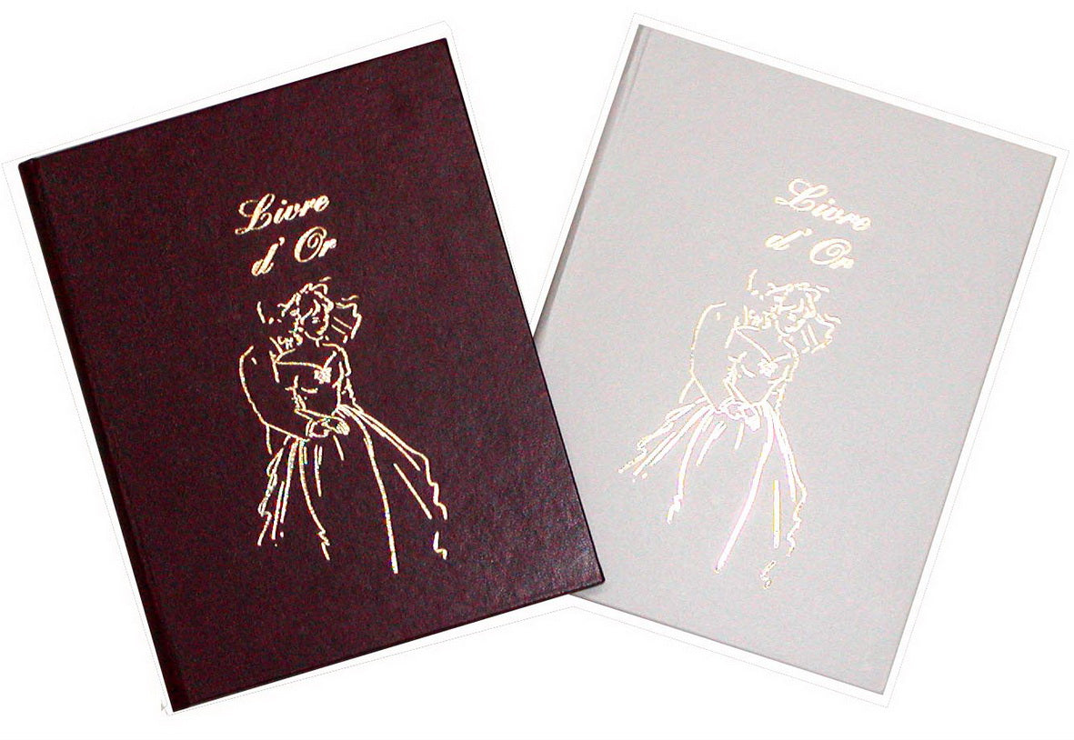 Livre d'Or  "Jeunes mariés"- Ref: 54506