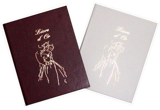 Livre d'Or  "Jeunes mariés"- Ref: 54506